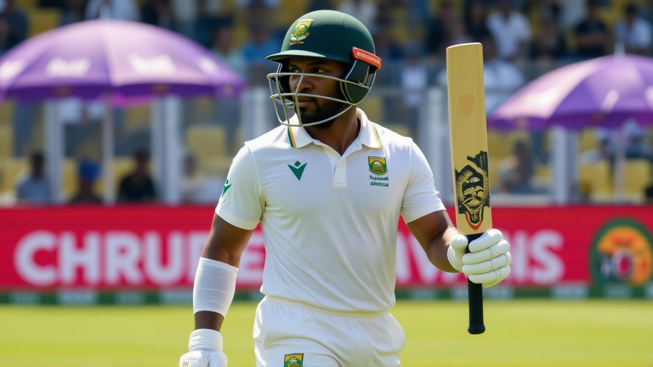 टेम्बा बावुमा ने गुवाहाटी में टेस्ट कप्तानी में 1000 रन पूरे किए, बने दक्षिण अफ्रीका के सबसे तेज दूसरे कप्तान